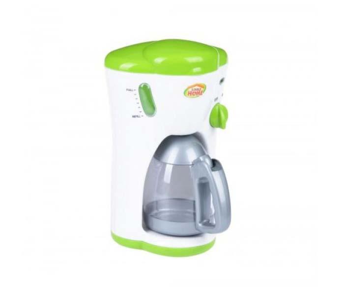 Kai Ming Lovely Home Coffee Maker For Kids - White And Green - Zoom Image