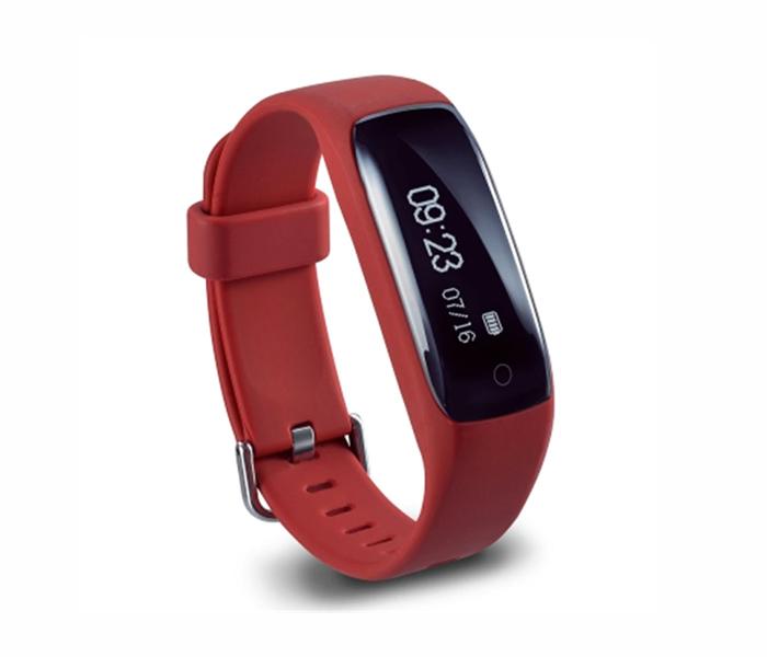 Lenovo HW01 Bluetooth4.2 Smart Wristband Fitness Bracelet  For Android IOS - RED - Zoom Image 1