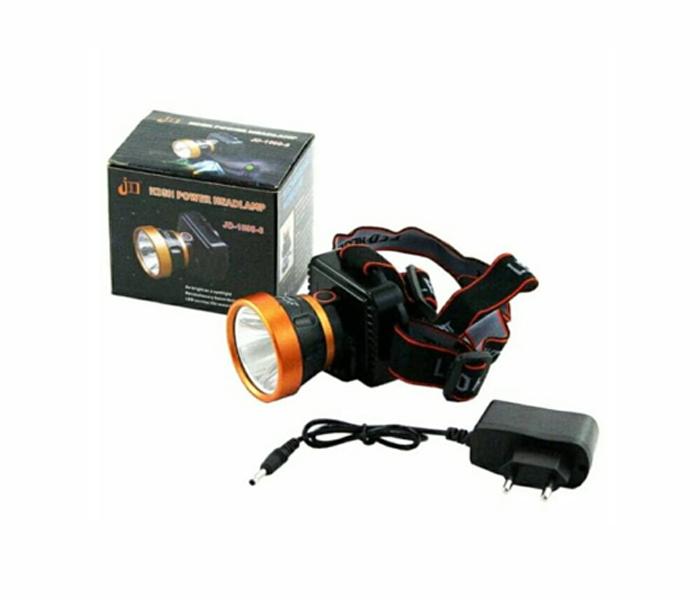 3 Mode Headlight JD-1598-8 - Black - Zoom Image 3