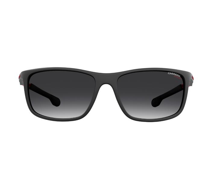 Carrera Rectangle Sunglasses CARRERA 4013/S 003 629O For Men Matte Black With Dark Grey Lens - Zoom Image 2