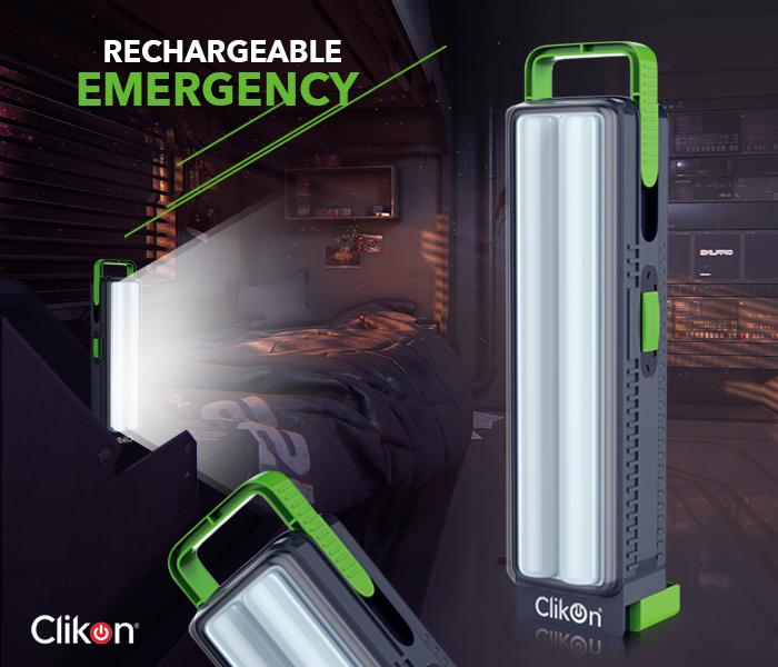 Clikon CK2511 30 Piece Emergency Rechargeable LED Lantern - Grey - Zoom Image 1