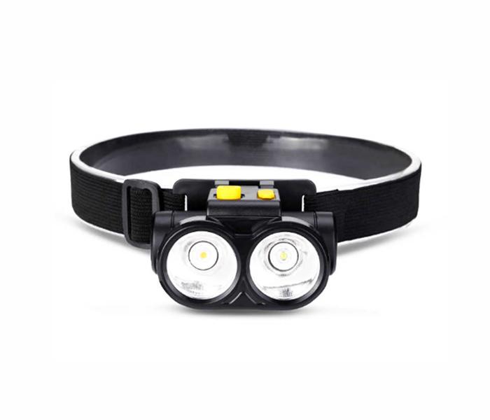 Yage YG-5202 Waterproof Double Head Lamp - Black - Zoom Image 1