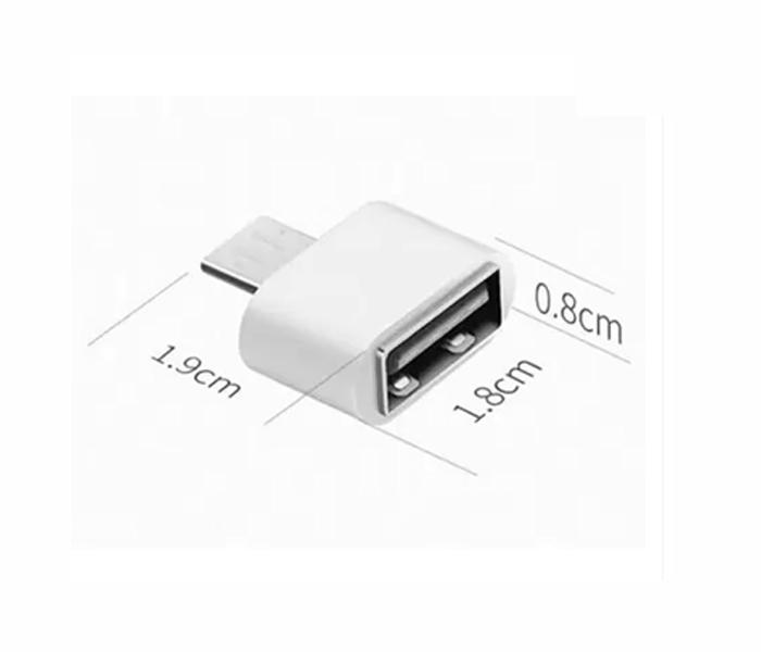 Zoom Star Micro USB OTG Adapter - White - Zoom Image 2