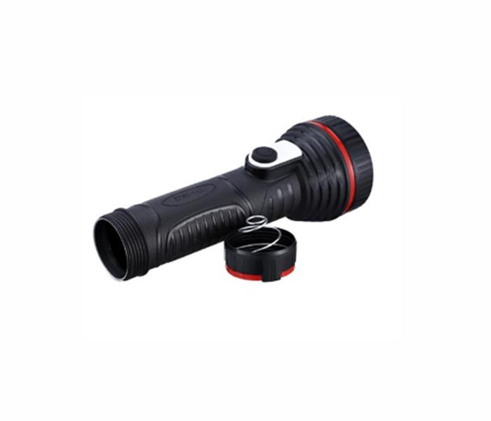 TH-1622 LED Torch Flashlight - Black - Zoom Image 3