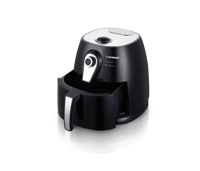 Hommer Air Fryer, 4 Litres HSA240-01 1400 Watts - Black - Zoom Image