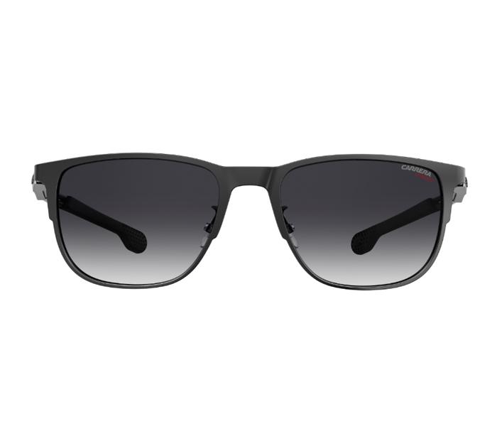 Carrera Rectangle Sunglasses CARRERA 4014/GS V81 579O For Men Dark Black With Dark Grey Lens - Zoom Image 2