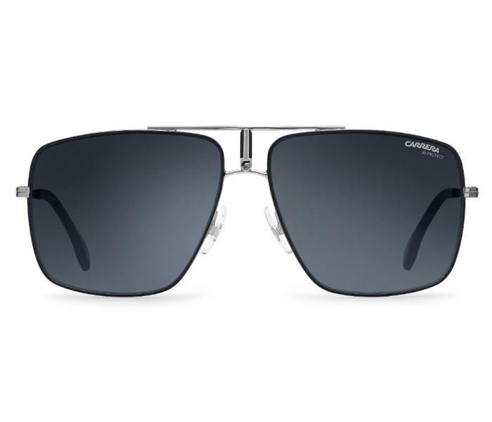 Carrera Gradient Square Sunglasses CARRERA 1006/S TI7 60IR For Unisex Rut Matte Black With Grey Lens - Zoom Image 2