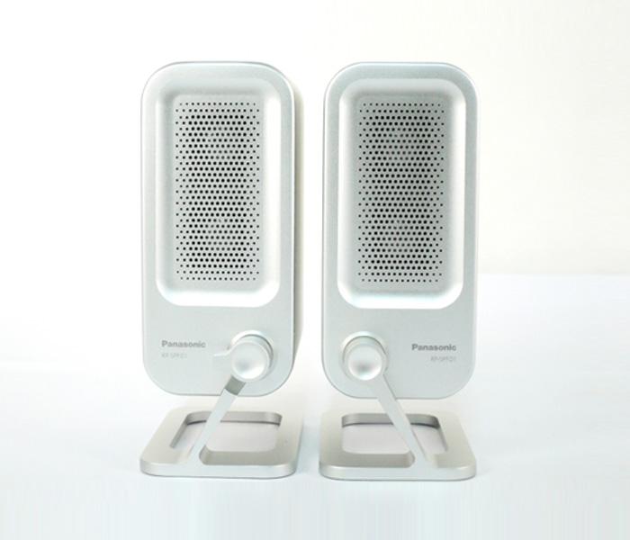 Panasonic RP-SPF01 Active Compact Speaker System - Silver - Zoom Image 1