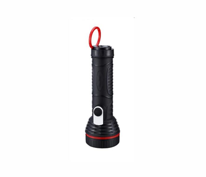 TH-1622 LED Torch Flashlight - Black - Zoom Image 2