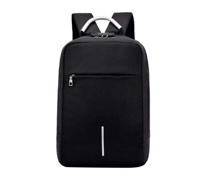 Unisex Anti-theft Backpacks USB Charging Travel Large Capacity Laptop Backpack - Black - Zoom Image 1