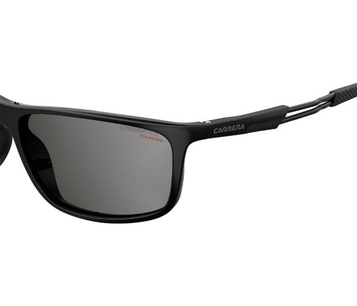 Carrera Rectangle Sunglasses CARRERA 4013/S 807 62M9 For Unisex Black With Grey Polar Lens - Zoom Image 3