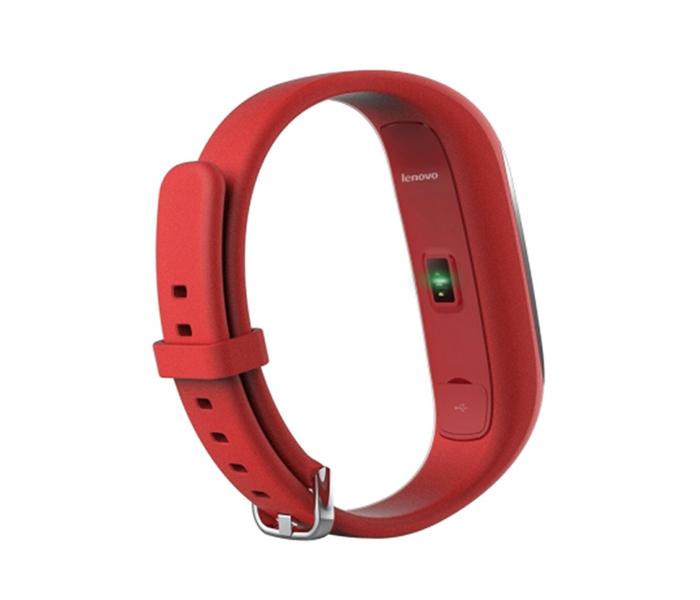 Lenovo HW01 Bluetooth4.2 Smart Wristband Fitness Bracelet  For Android IOS - RED - Zoom Image 2