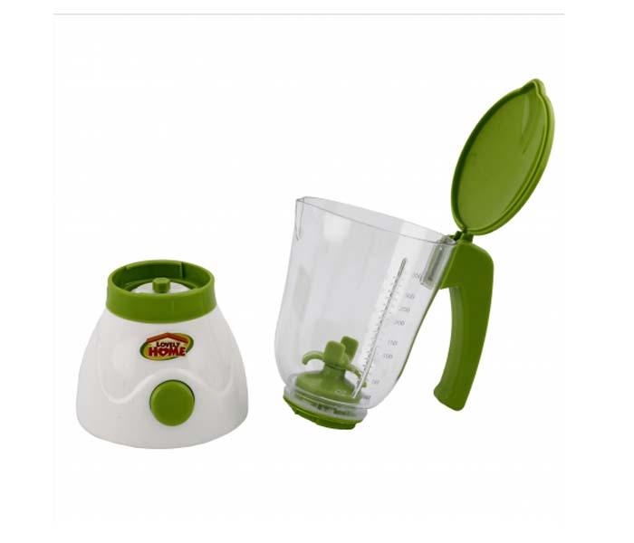 Kai Ming Lovely Home, Plastic Blender For Kids 350 ml - White And Green - Zoom Image 2