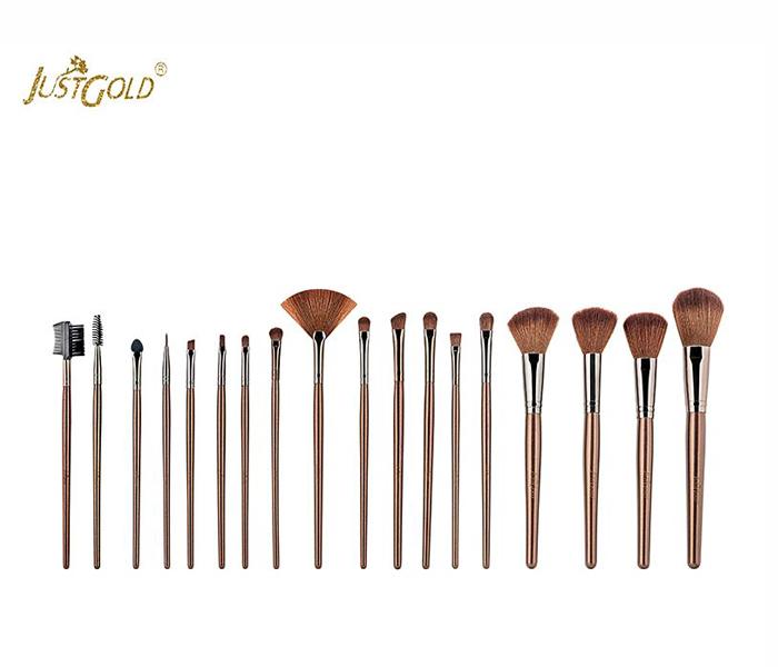 Just Gold 18 Pieces Brush Set, JG-9257 - Beige - Zoom Image 1