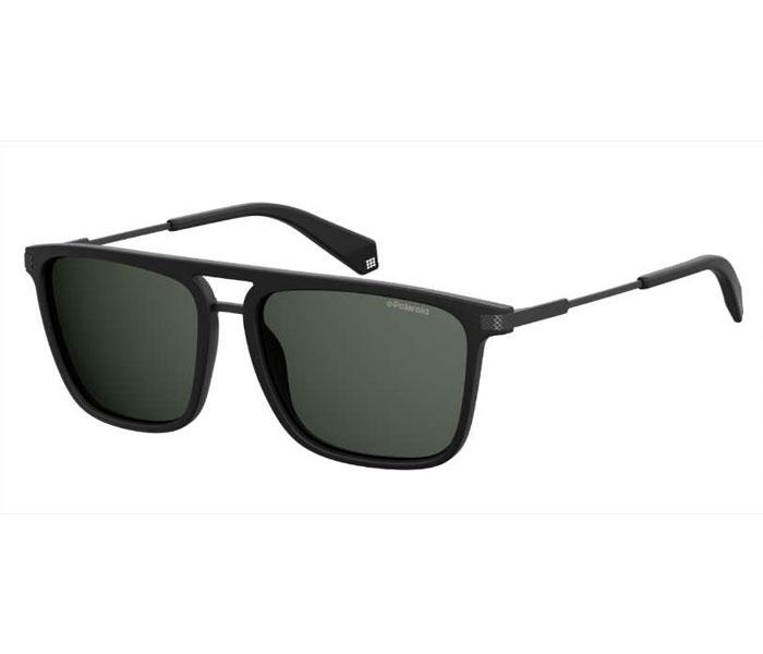 Polaroid Square Sunglasses PLD 2060/S 003 56M9 For Men Matte Black With Grey Polar Lens - Zoom Image 2