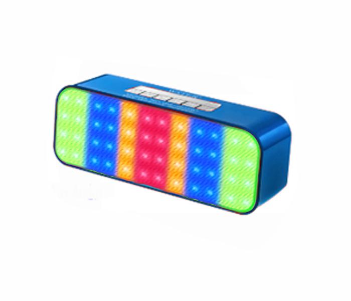 MICRO PLUS WS 2515BT SPEAKER WITH LED  - BLUE - Zoom Image