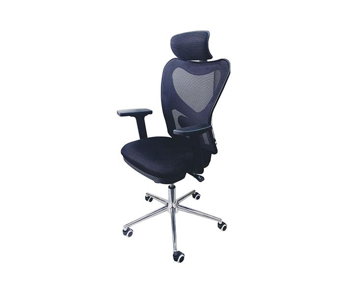 Al-Seddah Chair H.B Mesh ASD897 - Black - Zoom Image