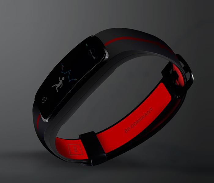 iBrace 07 Smart Band With Activity Tracker - Black - Zoom Image 2