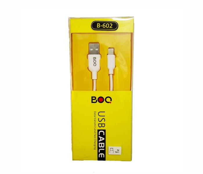 BOQ USB Cable Type-C, Data Transmit And Fast Charging B-602 - Zoom Image