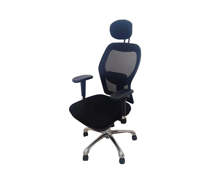 Al-Seddah Chair H.B Mesh ASD898 - Black - Zoom Image