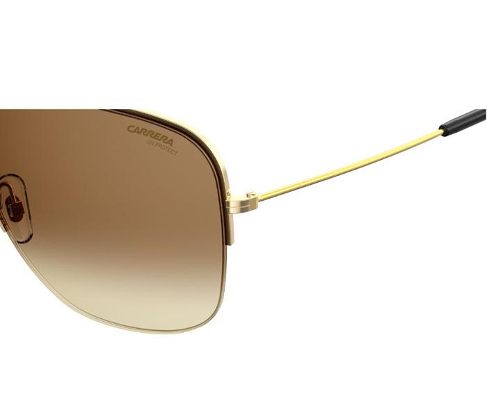 Carrera Rectangle Sunglasses CARRERA 1013/S 001 6486 For Men Yellow Gold With Green Lens - Zoom Image 3