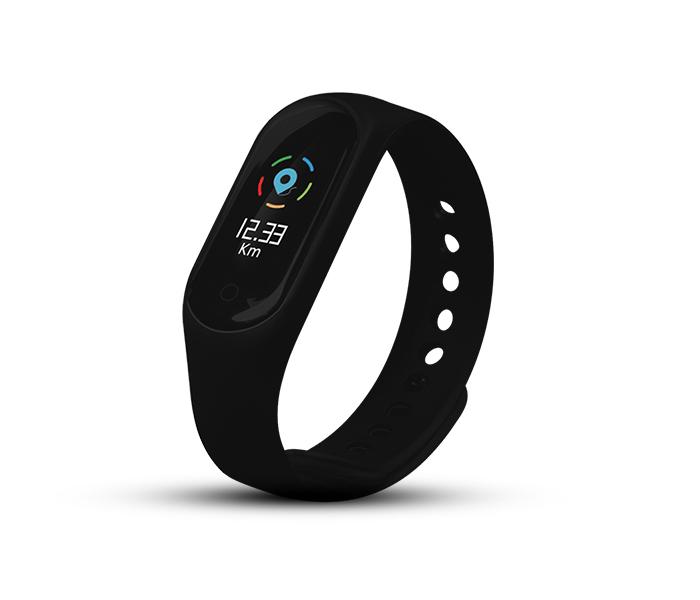 iBrace 08 Smart Band With Activity Tracker - Black - Zoom Image 1