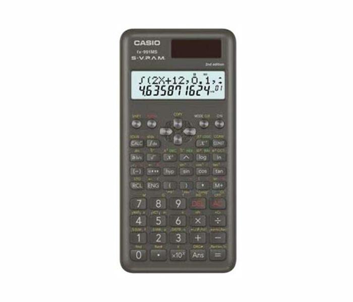 Casio FX-991MS 2nd Edition Scientific Calculator - Grey - Zoom Image