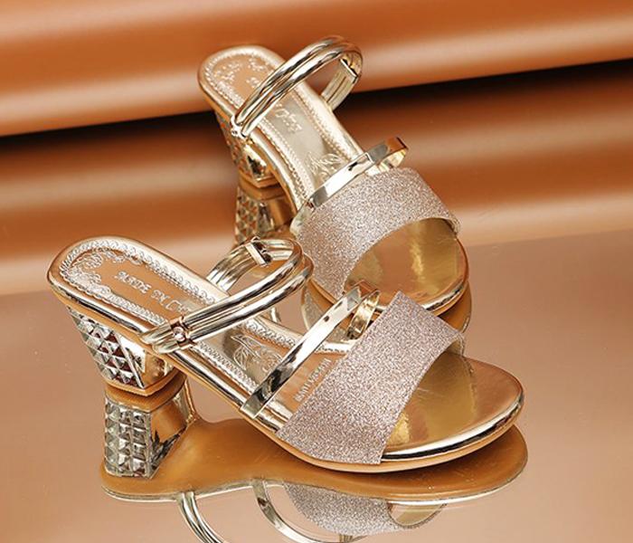 2020 Super Shiny Womens Sandals EU 36 - Gold - Zoom Image 3