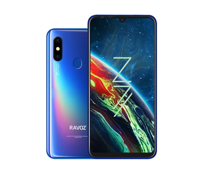 RAVOZ Z7 4GB RAM and 64GB ROM Smartphone with Dual Camera - Blue - Zoom Image 1