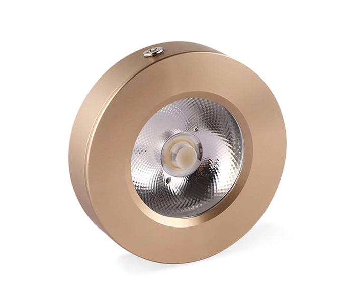 5W LED Surface Spot Light Matt Satin Nickel Color SL5D/SF/MSN/OM - DayLight - Zoom Image