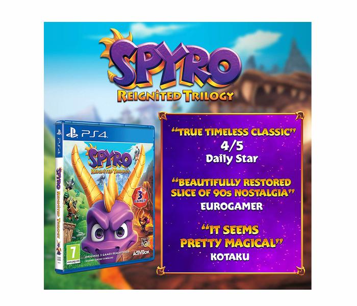 Spyro Reignited Trilogy for Sony PlayStation 4  - Zoom Image 3