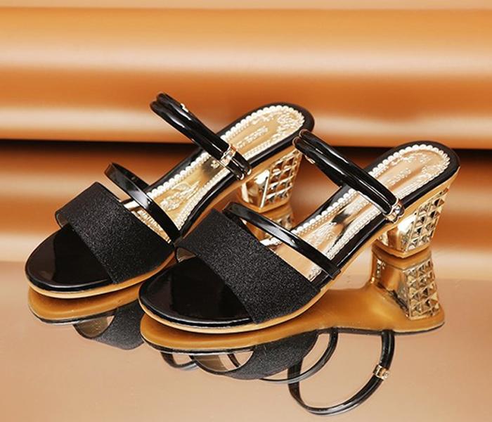 2020 Super Shiny Womens Sandals EU 35 - Black - Zoom Image 1