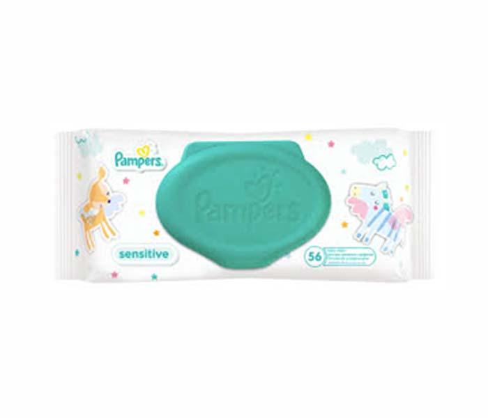 Pampers Baby Wipes Refill Sensitive, Single Pack, 56 Count - Zoom Image