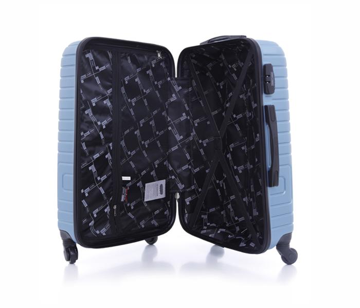 Para John 3-Piece Maze Trolly Luggage Set PJTR3077LL - Light Blue - Zoom Image 2