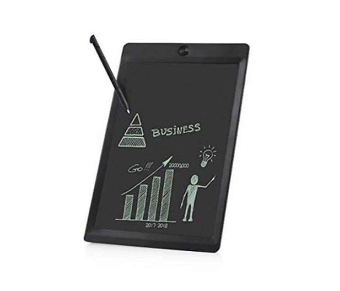 10 Inch LCD Writing Tablet - Portable Electronic Writing Drawing Board - Black - Zoom Image 1