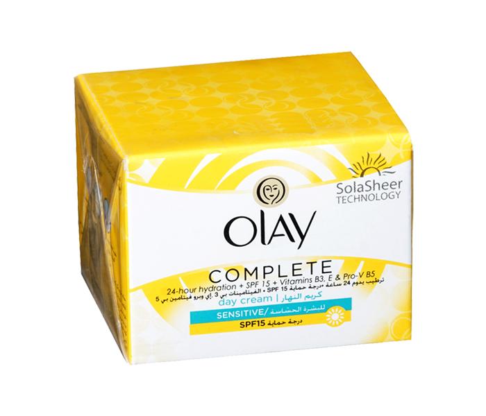 Olay Complete Sensitive Day Cream SPF15 - 50 ml - Zoom Image