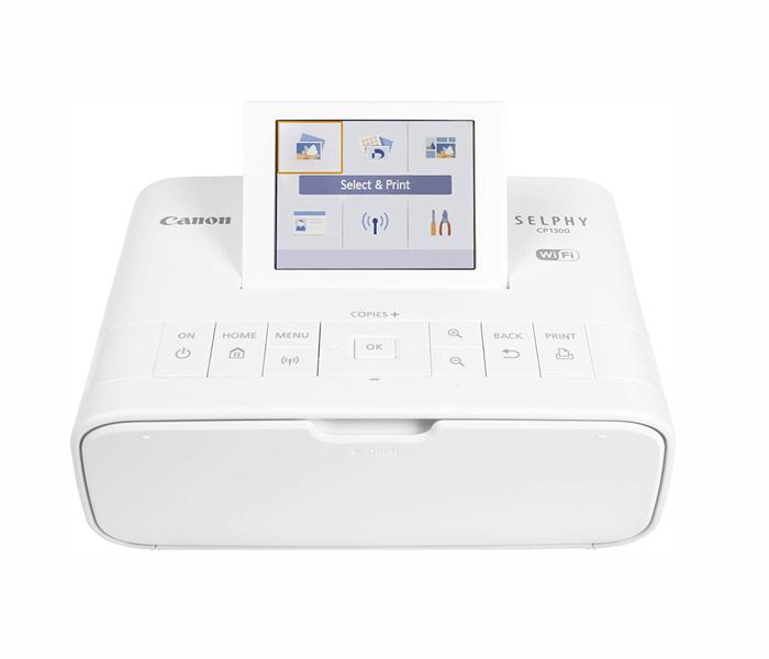 Canon SELPHY Photo Printer CP1300WHT - White - Zoom Image 1