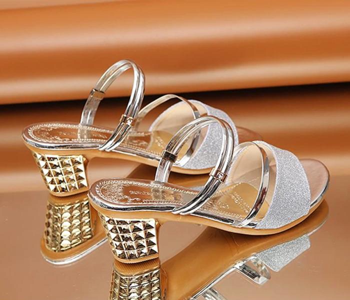 2020 Super Shiny Womens Sandals EU 38 - Silver - Zoom Image 5