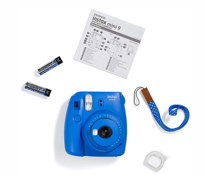 Fujifilm Instax Mini 9 Instant Film Camera MINI9CB - Cobalt Blue - Zoom Image 4