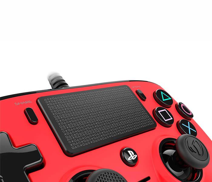 Nacon Wired Compact Controller for PS4 (Red) PlayStation 4 - Zoom Image 4