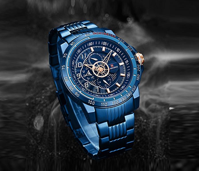 NAVIFORCE Wrist Watch Mens NF9180 - Blue - Zoom Image 1