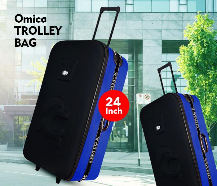 Omica 24 inch trolley bag -24i, Blue JA003 - Zoom Image 2