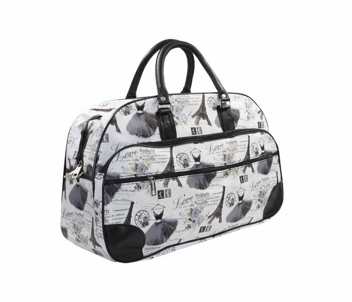 Genuine Leather Travel Bag M6131 for Ladies - White - Zoom Image 1