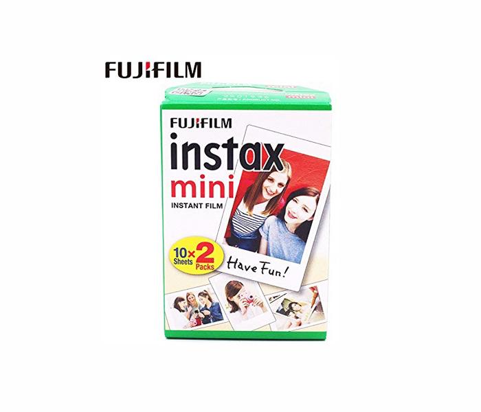 Fujifilm 20-Sheet Instax Film Photo Paper White - 20SHEETS - Zoom Image