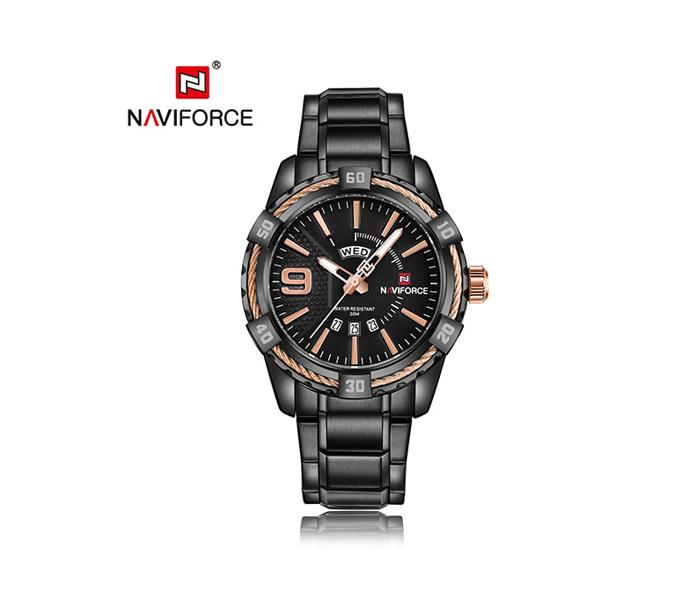 NAVIFORCE Mens Wrist Watch B-G NF9117S - Zoom Image