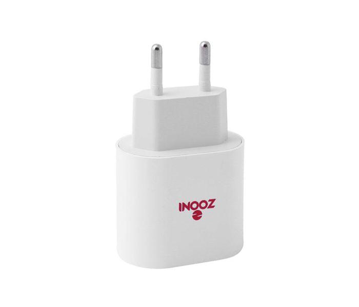 Zooni CHJ-1001 Fast Charging Dual USB Port EU Plug Travel Adapter - Zoom Image 1