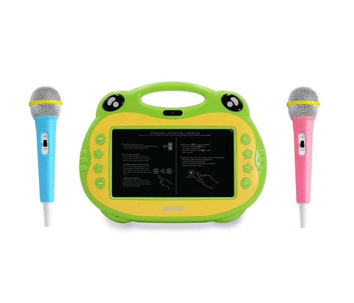 ATOUCH P06 Karaoke Video Learning Tablet With Mic,16GB, 7 Inch 4G - GREEN - Zoom Image 1