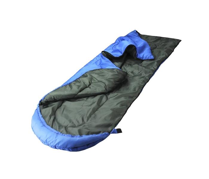 Fabric Polyester Waterproof Outdoor Hiking Travel Single Thick Carry Bed Camping Bag - Blue - Zoom Image 2