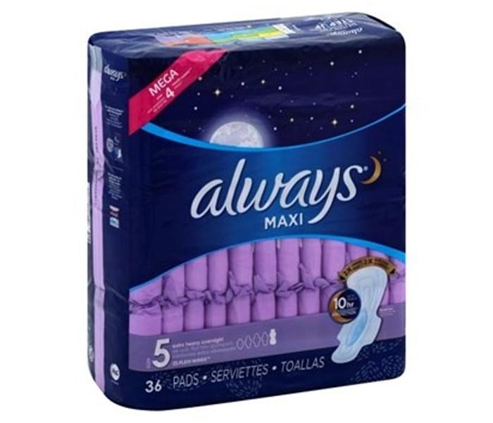 Always Maxi Sanitary Pads with Wings Large - 36 Pads - Zoom Image