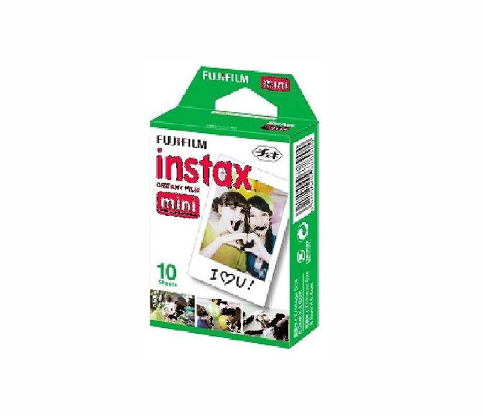 Fujifilm 10-Sheet Instax Film Photo Paper White - 10SHEETS - Zoom Image